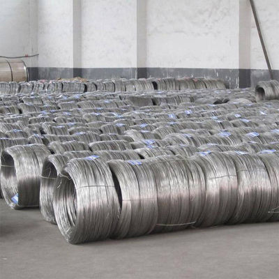 Seng Dilapisi Kawat Baja Stainless Galvanis Grade 304 Hot Dipped Gi Wire Rod 0.3mm 12 17 18 Gauge